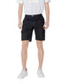 Hugo Boss Black Cotton Bermuda Shorts Hugo Boss