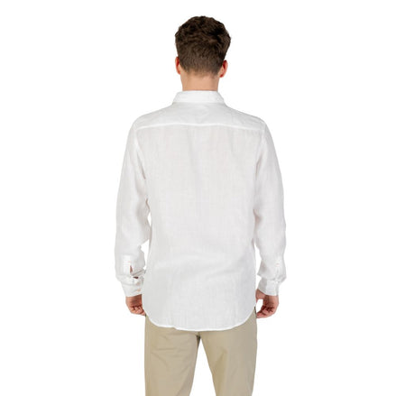 Hugo Boss White Linen Dress Shirt Hugo Boss