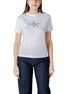 Calvin Klein Jeans White Cotton T-Shirt Calvin Klein Jeans