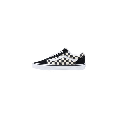 Vans Black And White Fabric Low Top Sneakers Vans