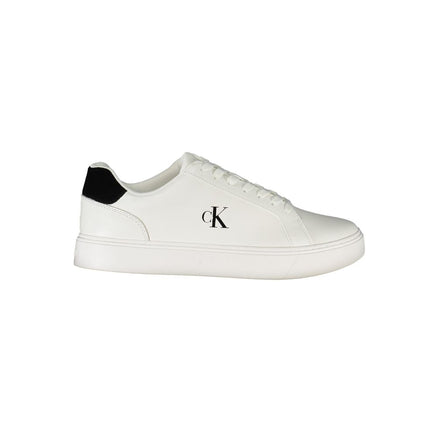 Calvin Klein White Leather Men Sneaker Calvin Klein