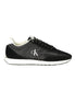 Calvin Klein Black Recycled Polyester Men Sneaker Calvin Klein