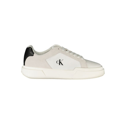 Calvin Klein White Leather Men Sneaker Calvin Klein