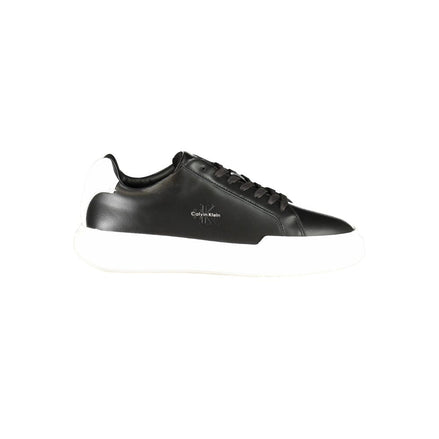 Calvin Klein Black Leather Men's Sneaker Calvin Klein