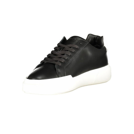 Calvin Klein Black Leather Men's Sneaker Calvin Klein