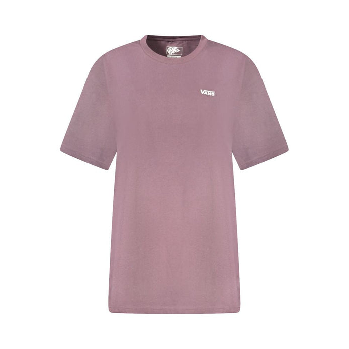 Vans Purple Cotton Women T-Shirt Vans