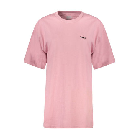 Vans Pink Cotton Women T-Shirt Vans