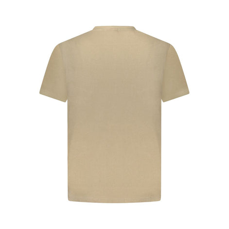 Napapijri Marrone Cotton Mens T-Shirt Napapijri