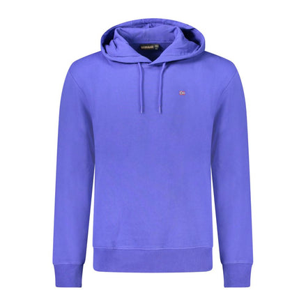 Napapijri Blue Cotton Mens Sweatshirt Napapijri