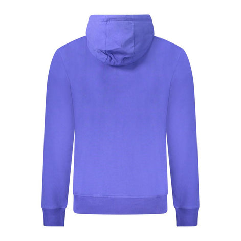 Napapijri Blue Cotton Mens Sweatshirt Napapijri