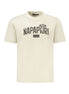 Napapijri Beige Cotton Men T-Shirt Napapijri