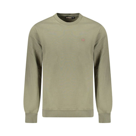 Napapijri Verde Cotton Men's Sweatshirt Napapijri