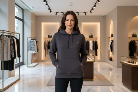 Napapijri Black Cotton Women's Hoodie Napapijri