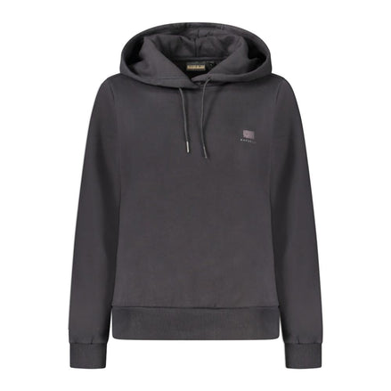 Napapijri Black Cotton Women's Hoodie Napapijri