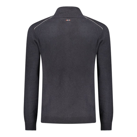 Napapijri Black Wool Mens Sweater Napapijri