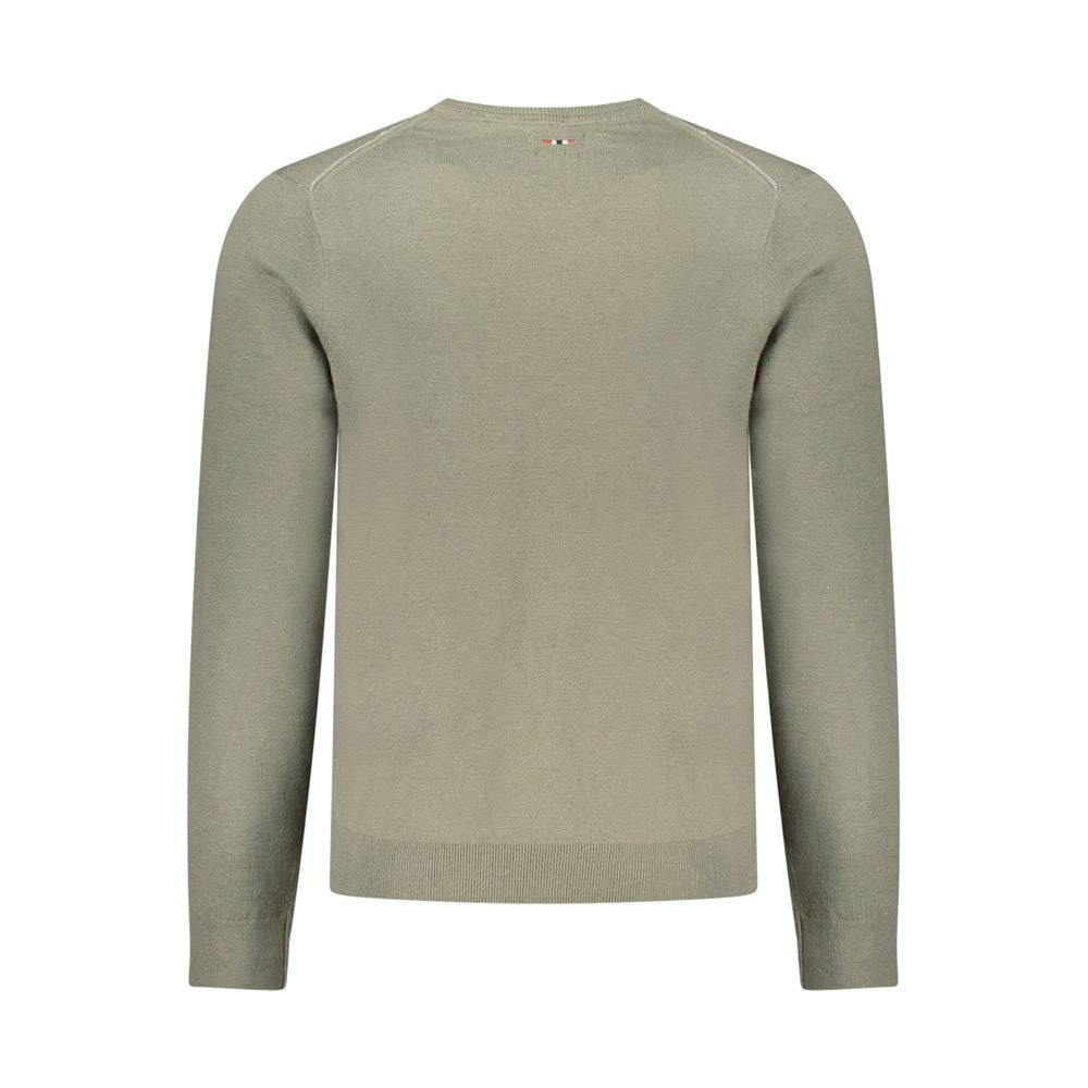 Napapijri Verde Wool Men Sweater Napapijri