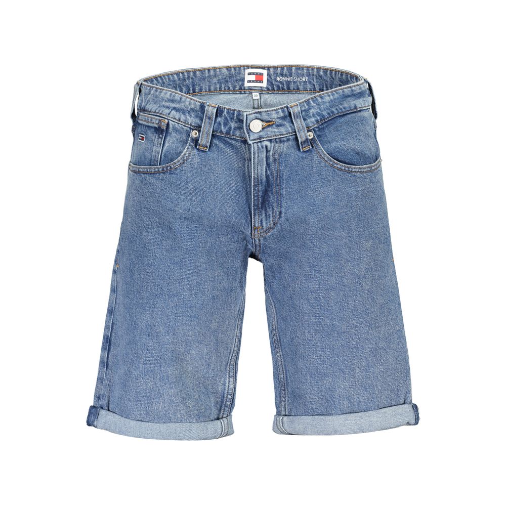 Tommy Hilfiger Blue Cotton Short Tommy Hilfiger