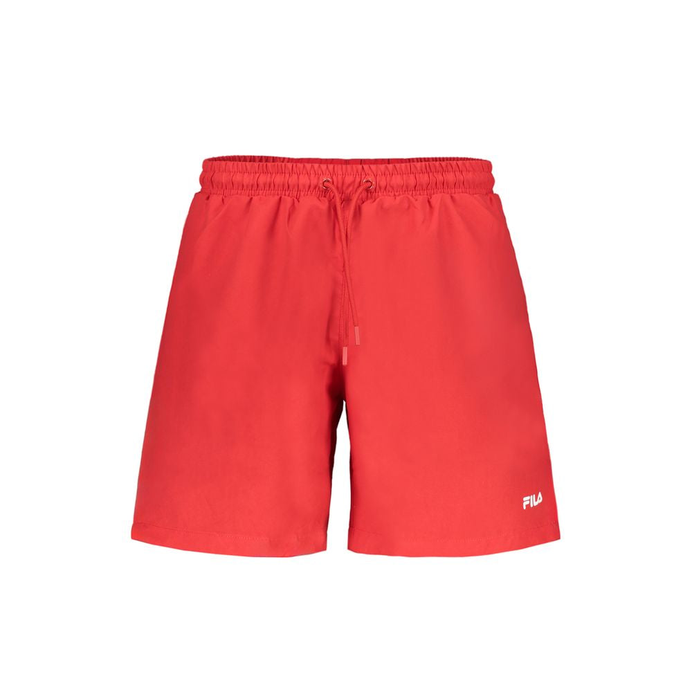 Fila Red Polyester Shorts Fila