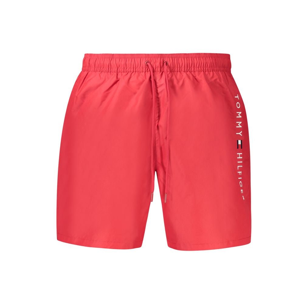Tommy Hilfiger Red Polyester Swimwear Tommy Hilfiger