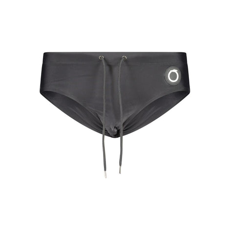 Trussardi Black Elastane Swimwear Trussardi