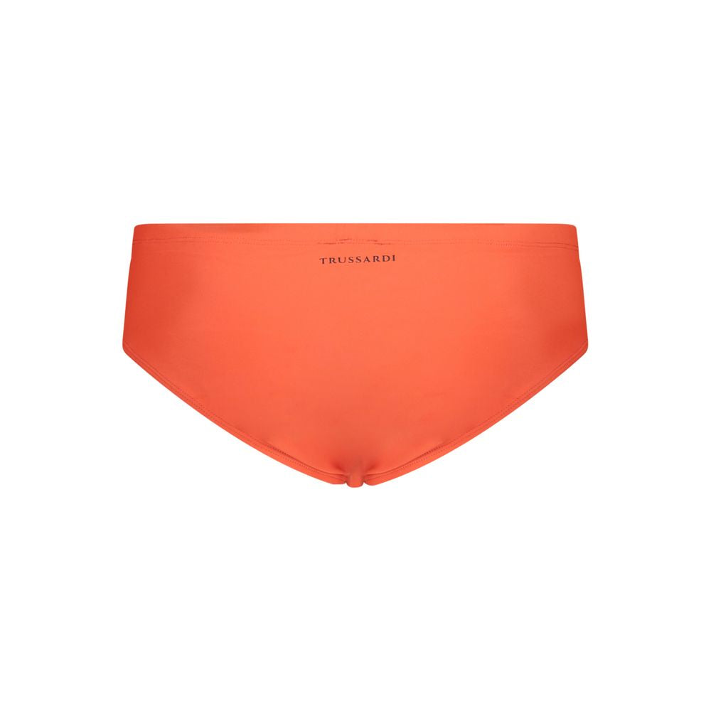 Trussardi Red Elastane Swimwear Trussardi