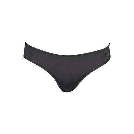 Karl Lagerfeld Black Elastane Swimwear Karl Lagerfeld