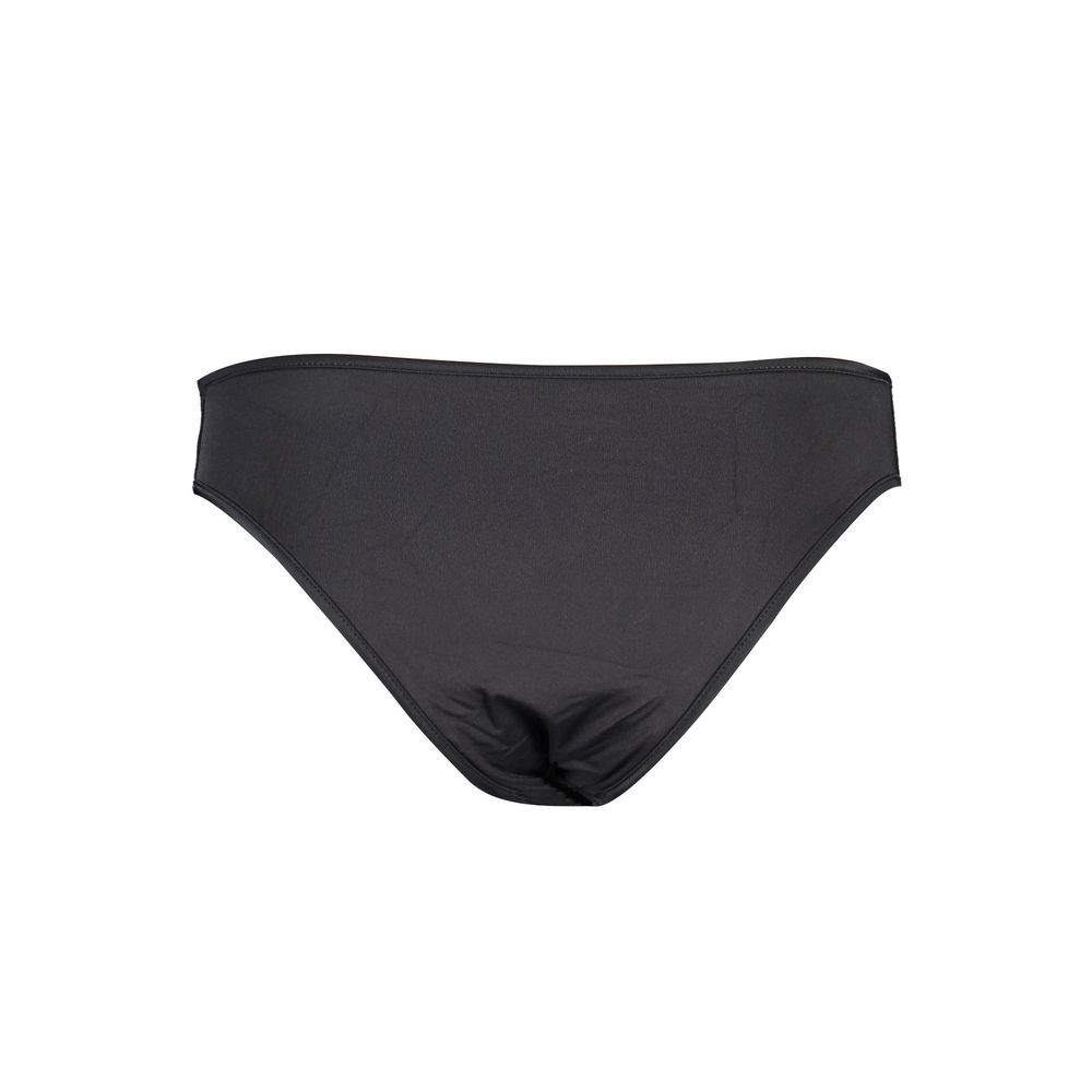 Karl Lagerfeld Black Elastane Swimwear Karl Lagerfeld