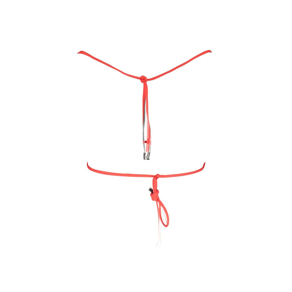 Karl Lagerfeld Red Elastane Swimwear Karl Lagerfeld