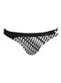 Karl Lagerfeld Black Elastane Swimwear Karl Lagerfeld