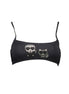 Karl Lagerfeld Black Elastane Swimwear Karl Lagerfeld