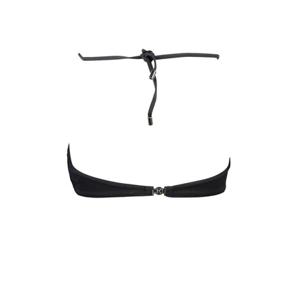 Karl Lagerfeld Black Elastane Swimwear Karl Lagerfeld
