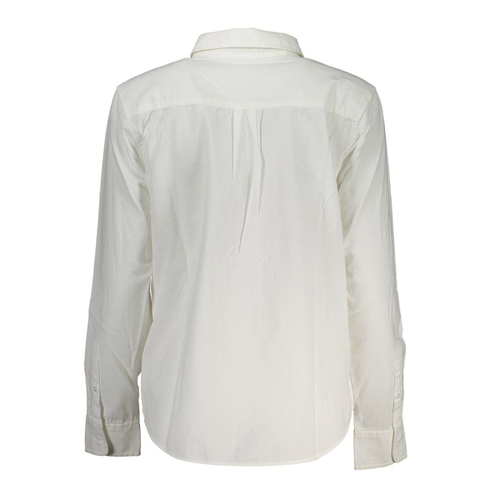 Levi's White Cotton Women Shirt Levi's