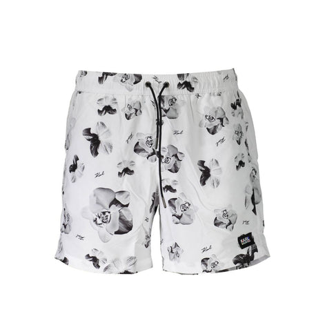 Karl Lagerfeld White Polyester Swimwear Karl Lagerfeld