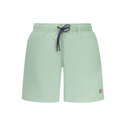 Norway 1963 Verde Poliammide Men's Swim Boxer Norway 1963