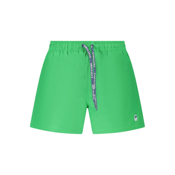 North Sails Green Cotton Swimwear North Sails