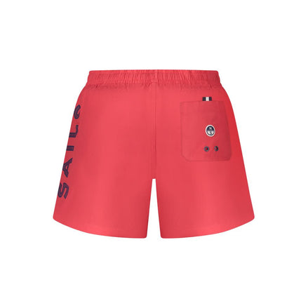 North Sails Red Cotton Swimwear North Sails