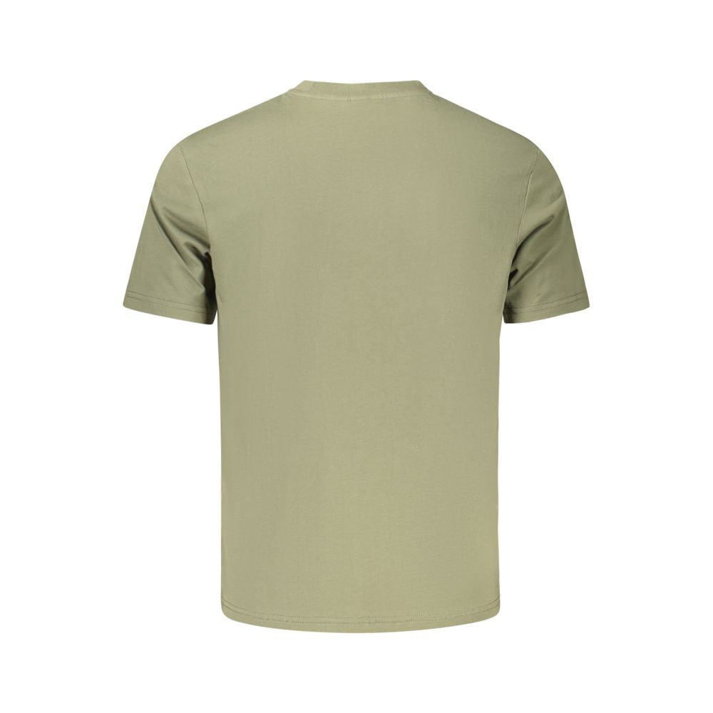 Napapijri Verde Cotton Men T-Shirt Napapijri
