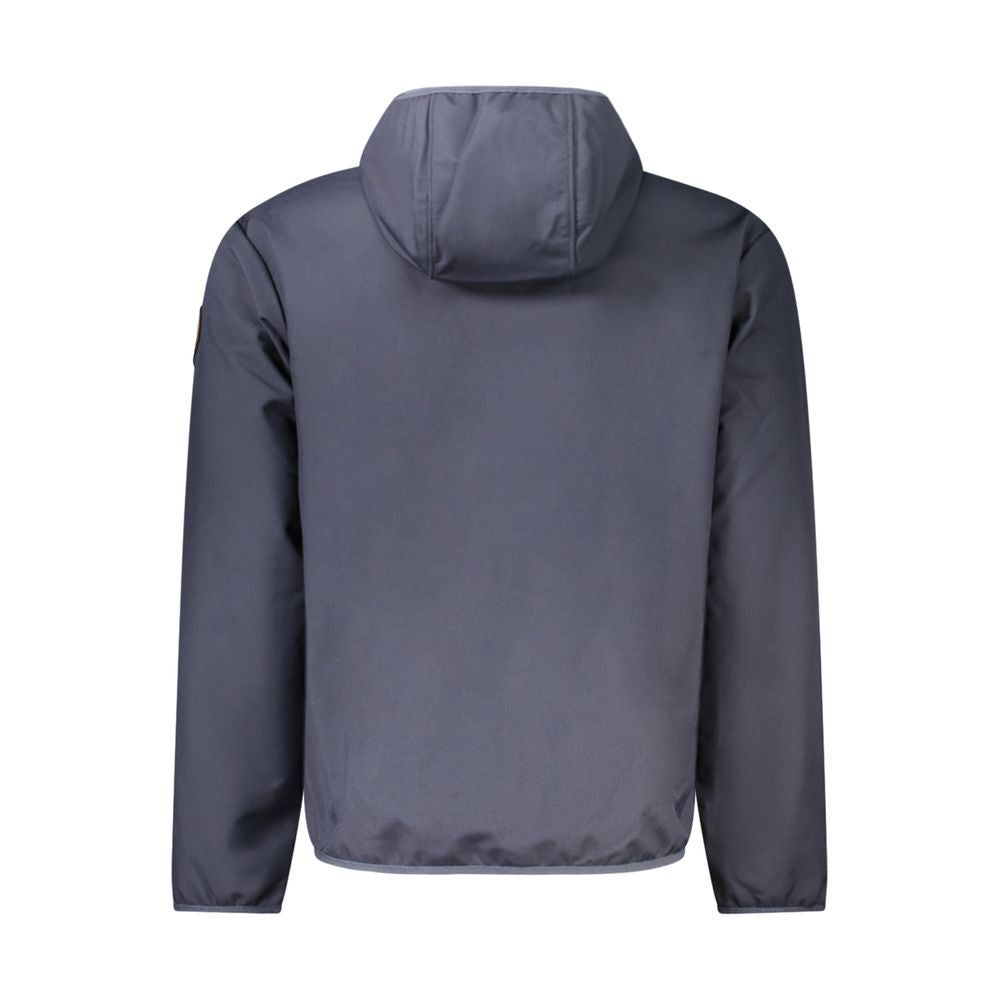 Napapijri Blu Polyester Men's Jacket Napapijri