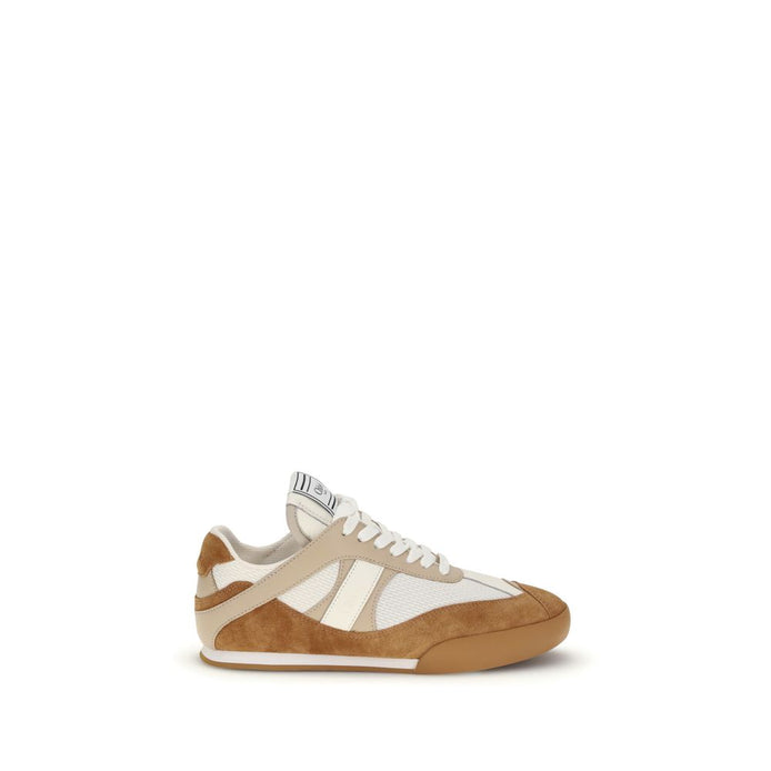 Chloé Brown Calf Leather Bos Taurus Athletic Sneakers Chloé