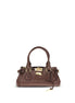 Chloé Bordeaux Buffalo Leather Shoulder Bag Chloé
