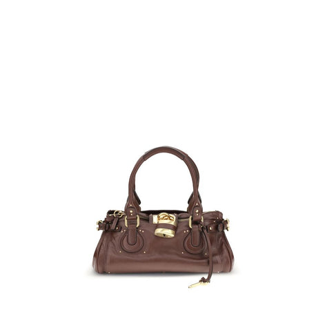 Chloé Bordeaux Buffalo Leather Shoulder Bag Chloé