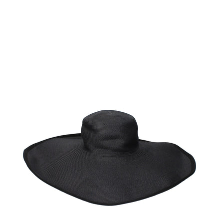 Max Mara Black Paper Sunhat Max Mara