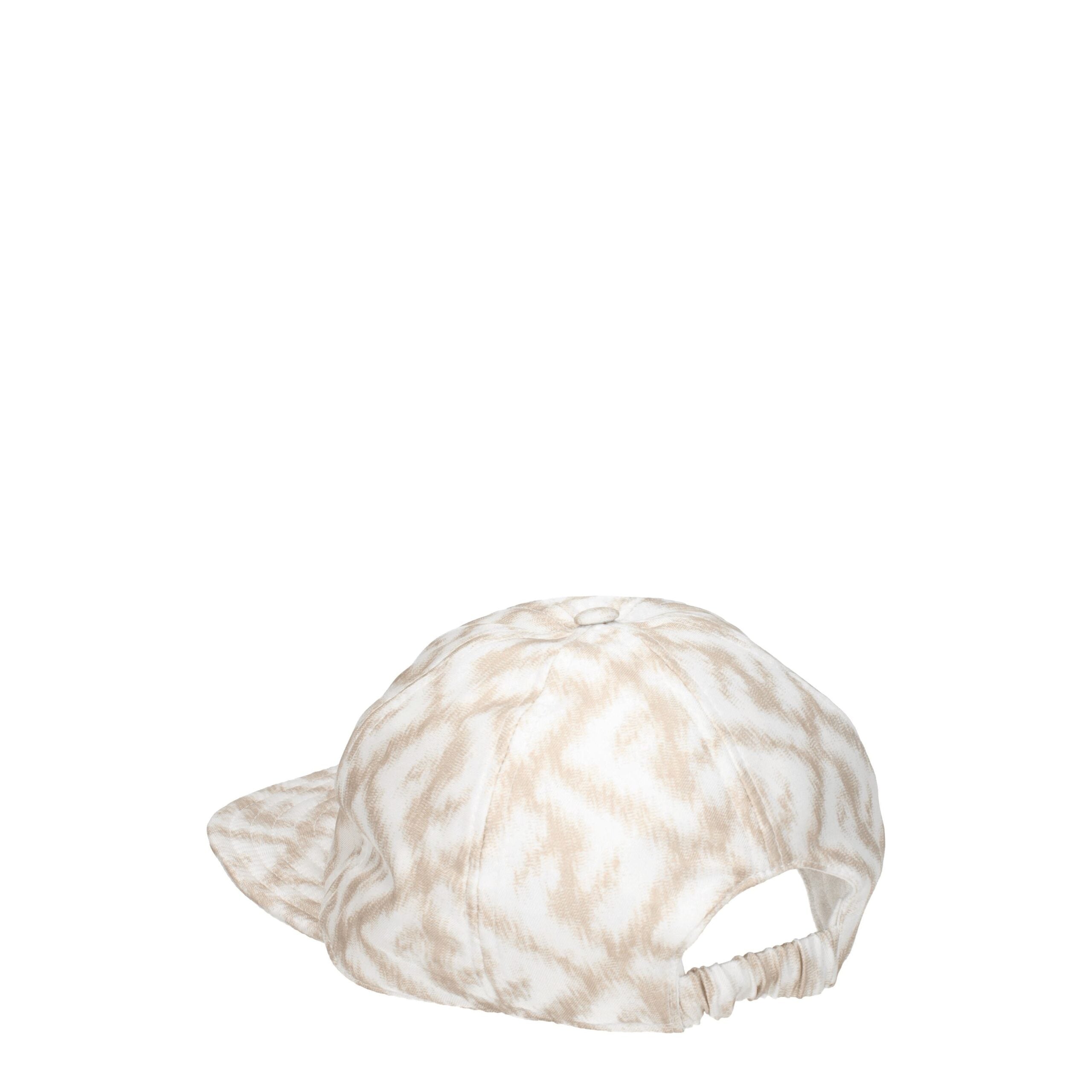 Fendi Beige Silk Cap (Baseball Hat) Fendi