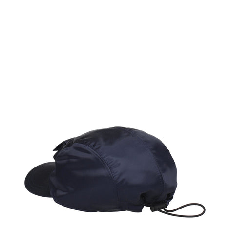 Fendi Blue Polyamide Cap (Baseball Hat) Fendi