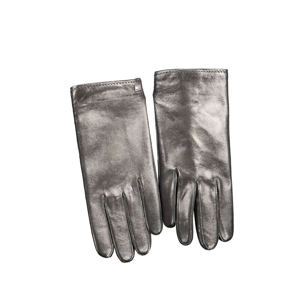 Tommy Hilfiger Black Leather Glove Tommy Hilfiger