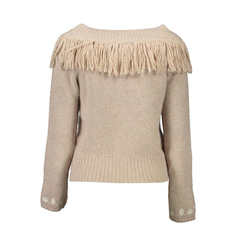 Blugirl Beige Viscose Women's Sweater Blugirl