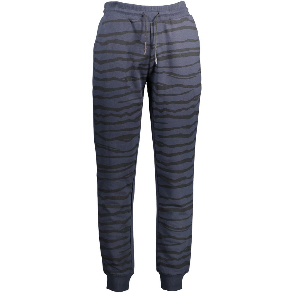 Cavalli Class Blu Cotton Men's Trackpant Cavalli Class