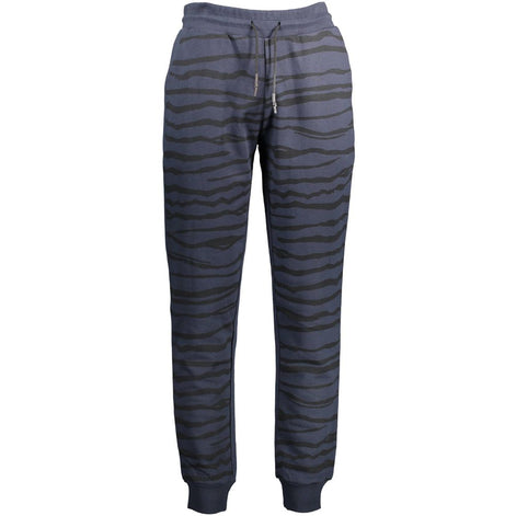 Cavalli Class Blu Cotton Men's Trackpant Cavalli Class