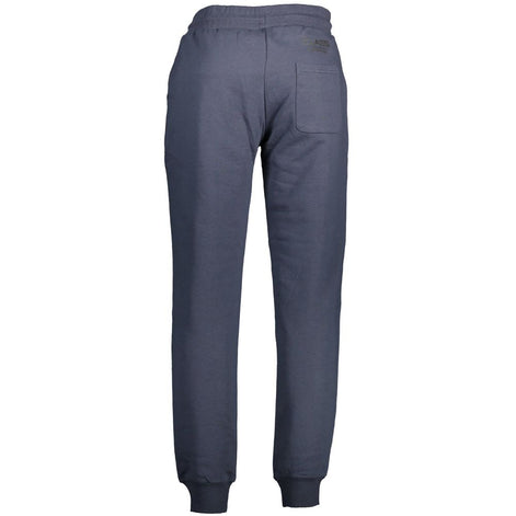 Cavalli Class Blu Cotton Men's Trackpant Cavalli Class