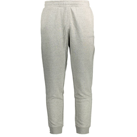 Calvin Klein Gray Cotton Men's Track Pant Calvin Klein